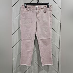 J. Jill Women's Light Pink Straight Leg Jeans